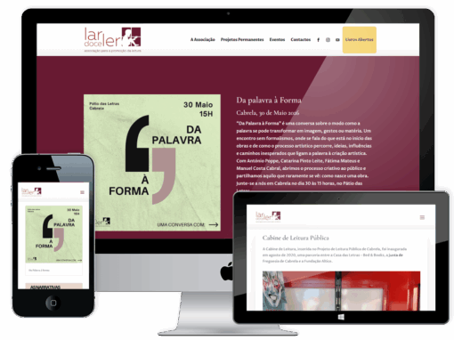 Web Design e Programação – Lar Doce Ler